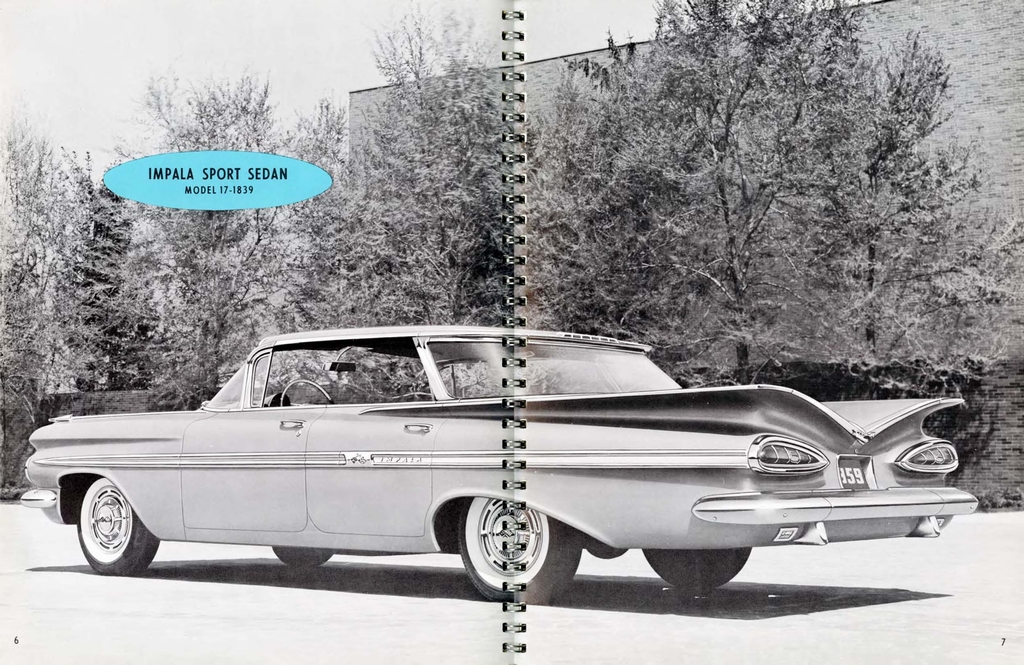 1959 Chevrolet Engineering Features Booklet Page 9